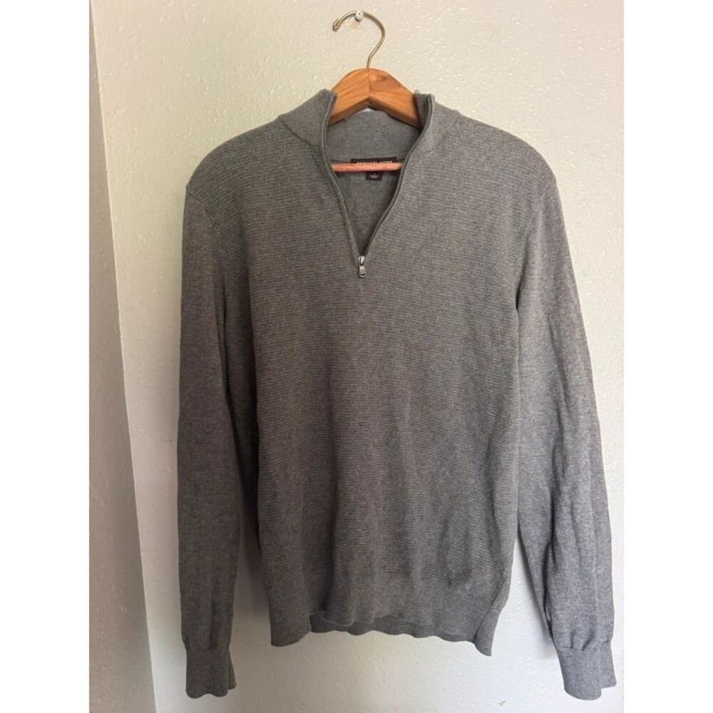 Michael Kors men’s gray 1/4 zip pullover